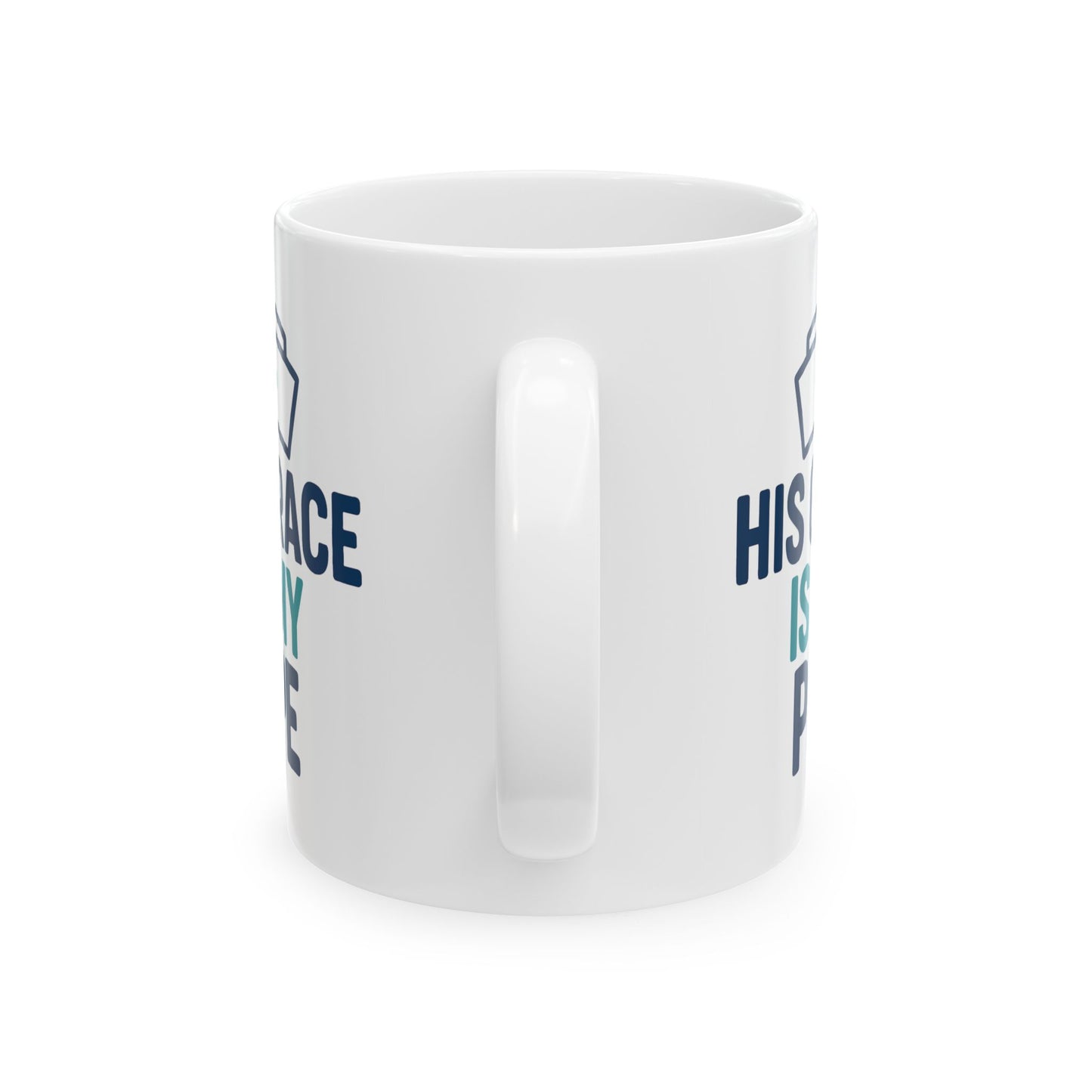 His Grace Is My PPE Mug | Faith-Inspired Nurse Mug