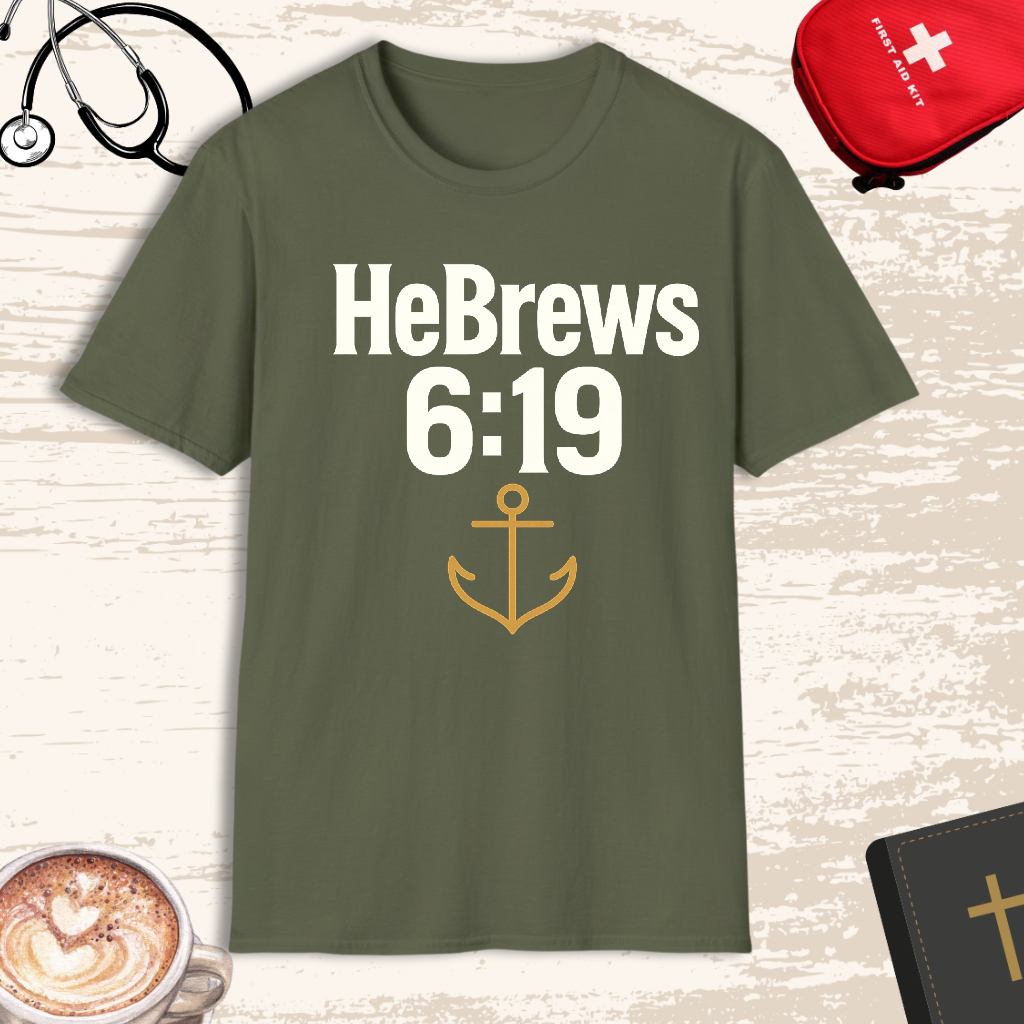 HeBrews 6:19 Coffee Lovers T-Shirt