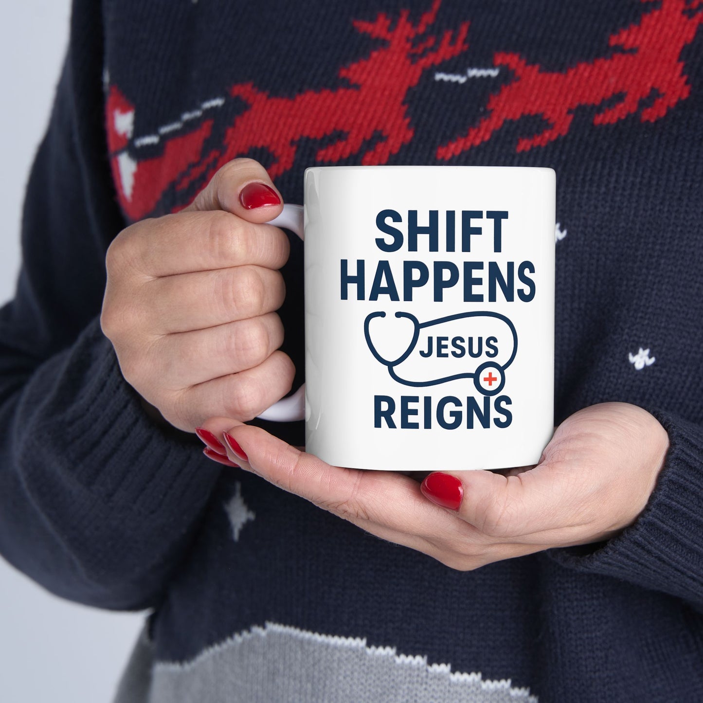 ☕ Shift Happens Mug – Perfect Gift for Nurses