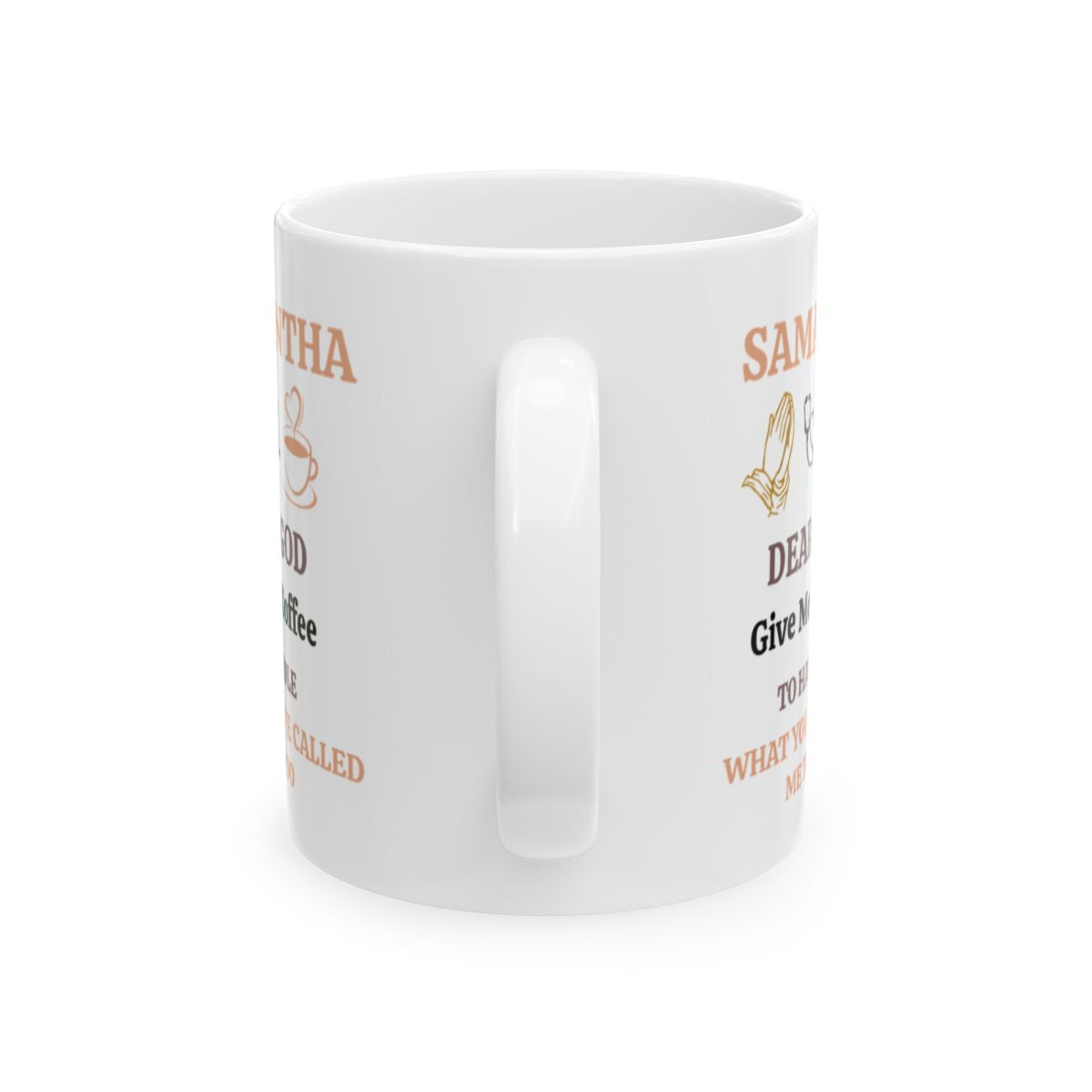 Personalized Ceramic Mug, (11oz, 15oz) - Gift For Nurse