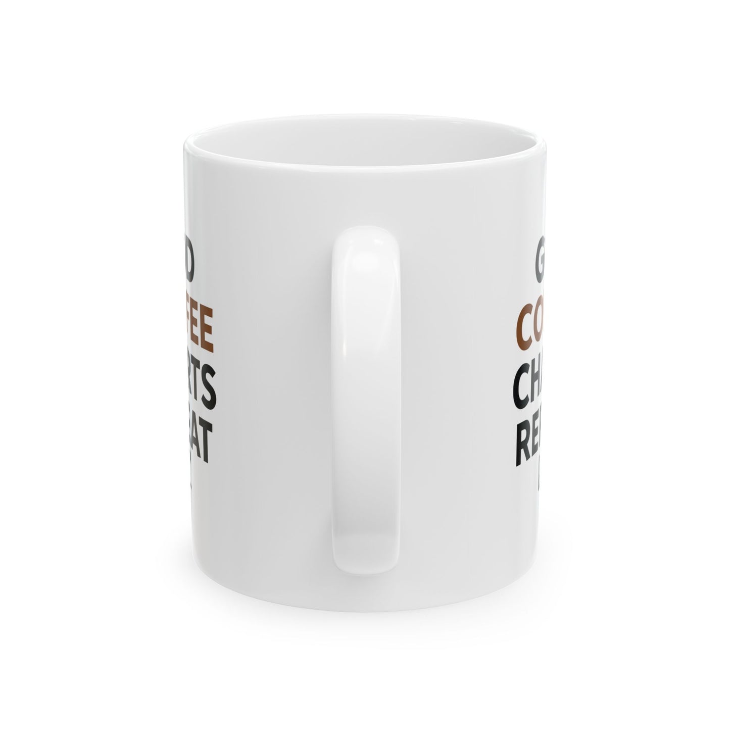 Coffee Lovers Ceramic Mug - Perfect Gift for Cafe Enthusiasts, Birthday Present, Kitchen Decor, Hot Beverage Companion