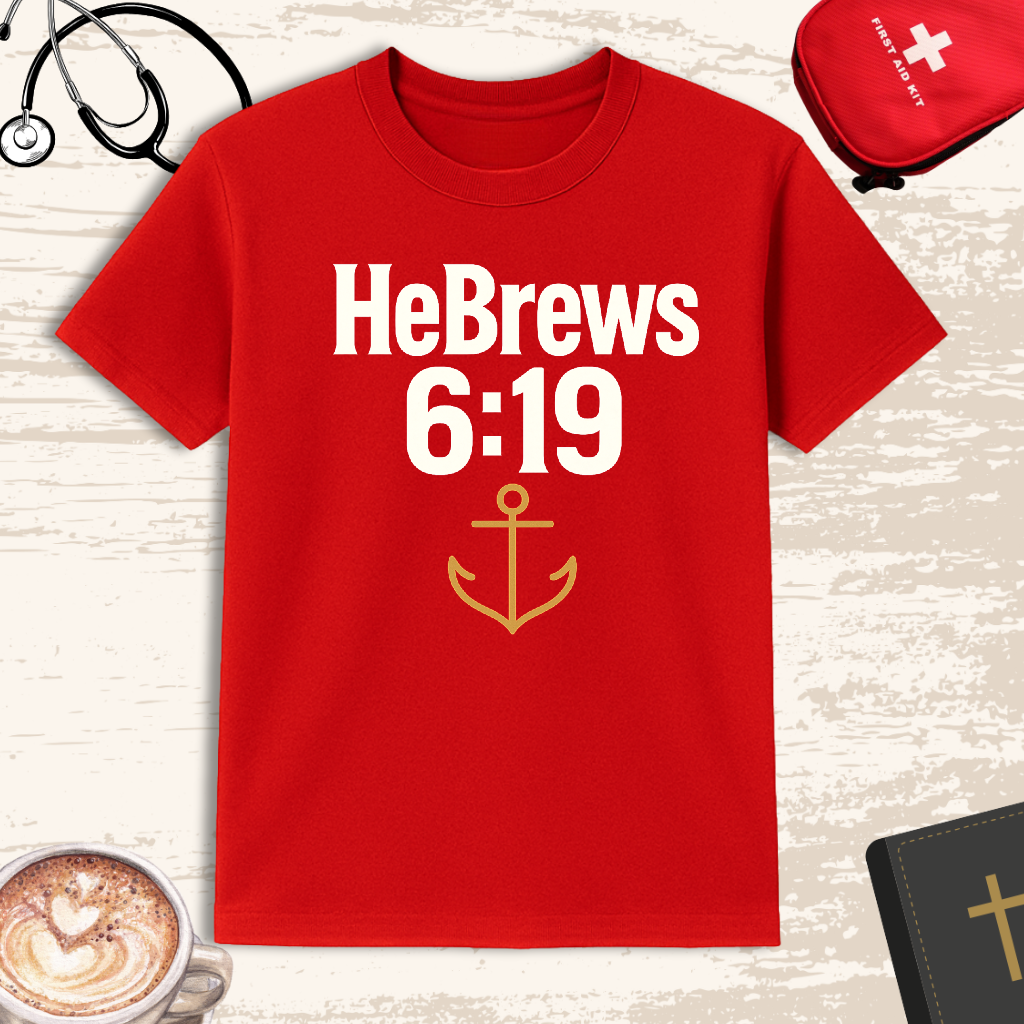 HeBrews 6:19 Coffee Lovers T-Shirt