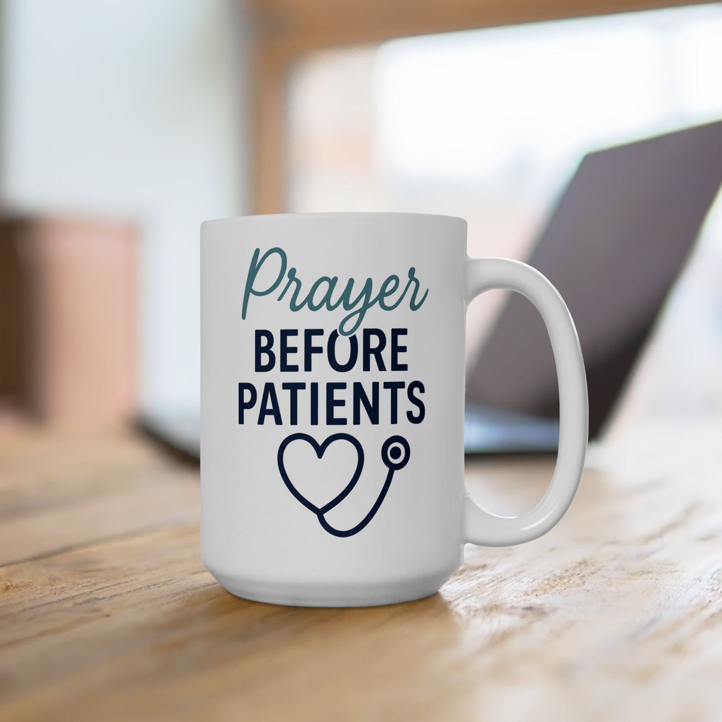 ☕ Prayer Before Patients Mug (11oz & 15oz)