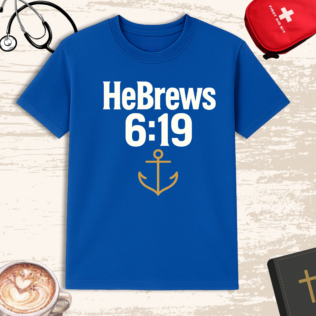 HeBrews 6:19 Coffee Lovers T-Shirt