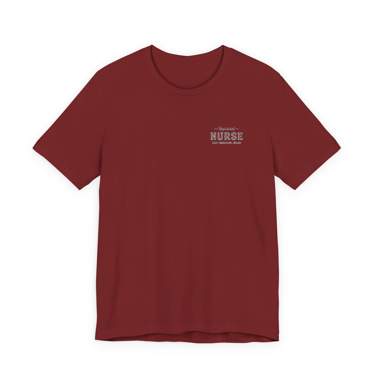 Nurse Faith Compassion Healing Unisex Tee