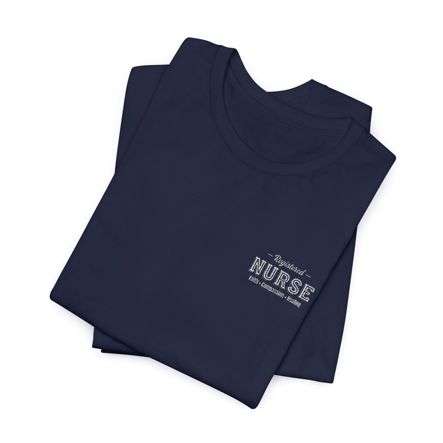 Nurse Faith Compassion Healing Unisex Tee