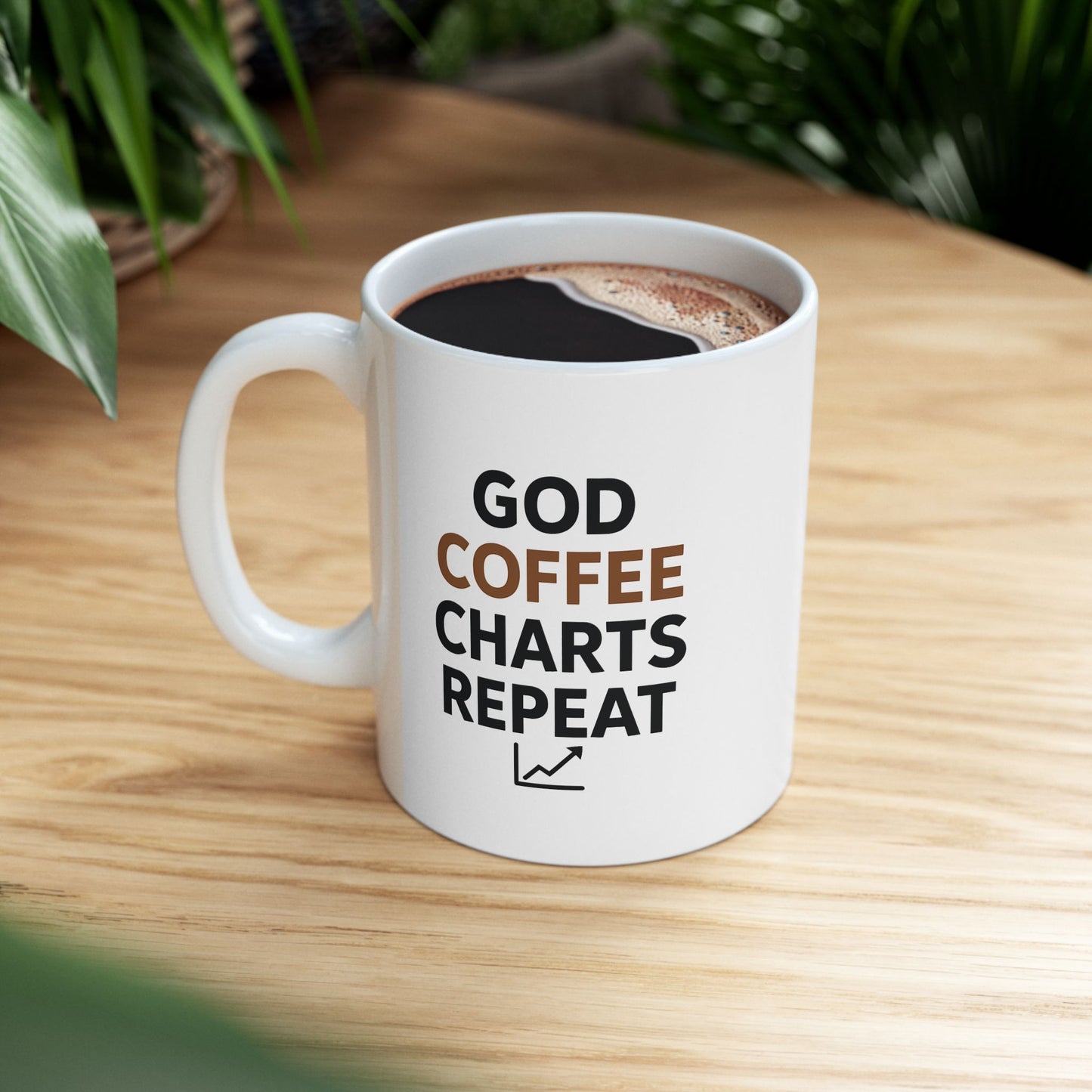 Coffee Lovers Ceramic Mug - Perfect Gift for Cafe Enthusiasts, Birthday Present, Kitchen Decor, Hot Beverage Companion