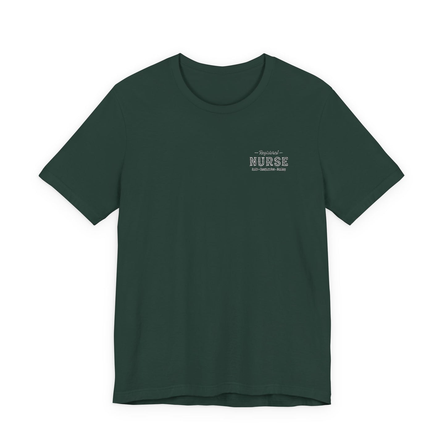 Nurse Faith Compassion Healing Unisex Tee