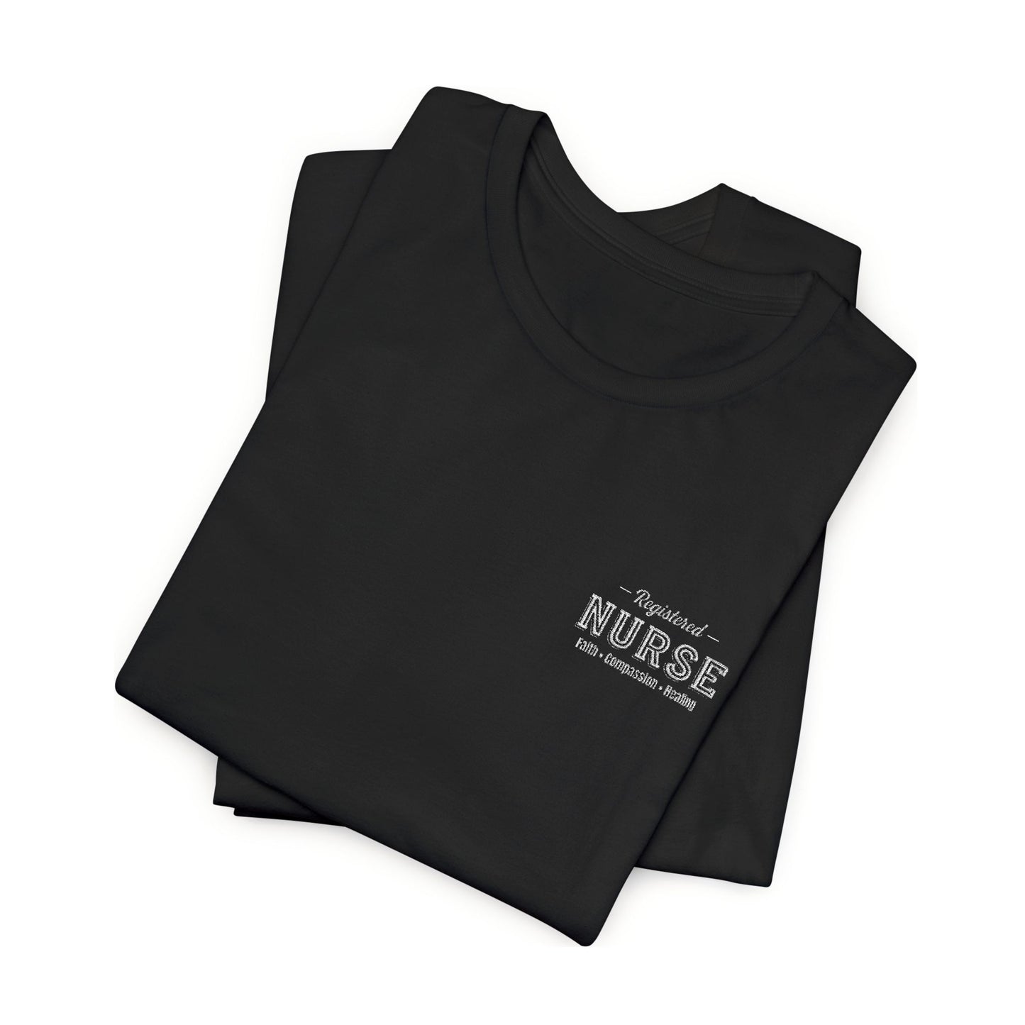 Nurse Faith Compassion Healing Unisex Tee
