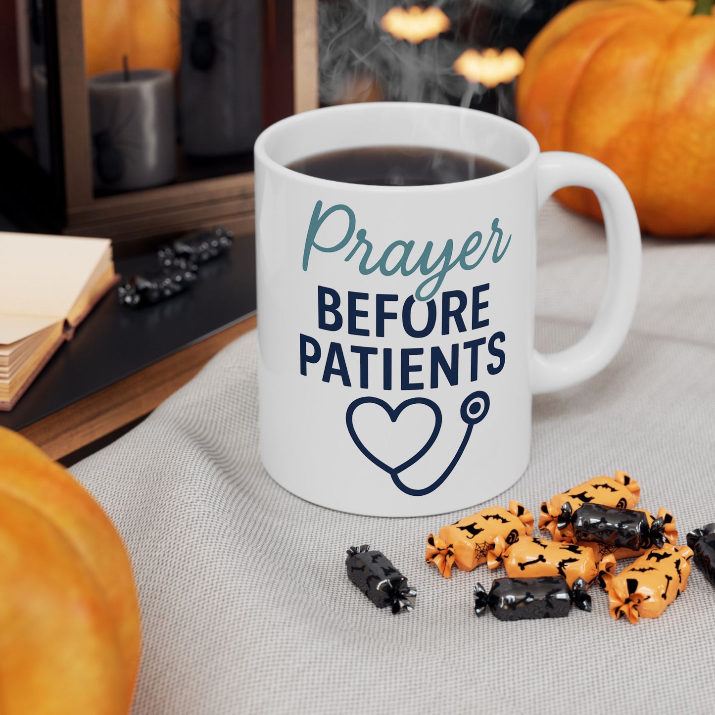 ☕ Prayer Before Patients Mug (11oz & 15oz)