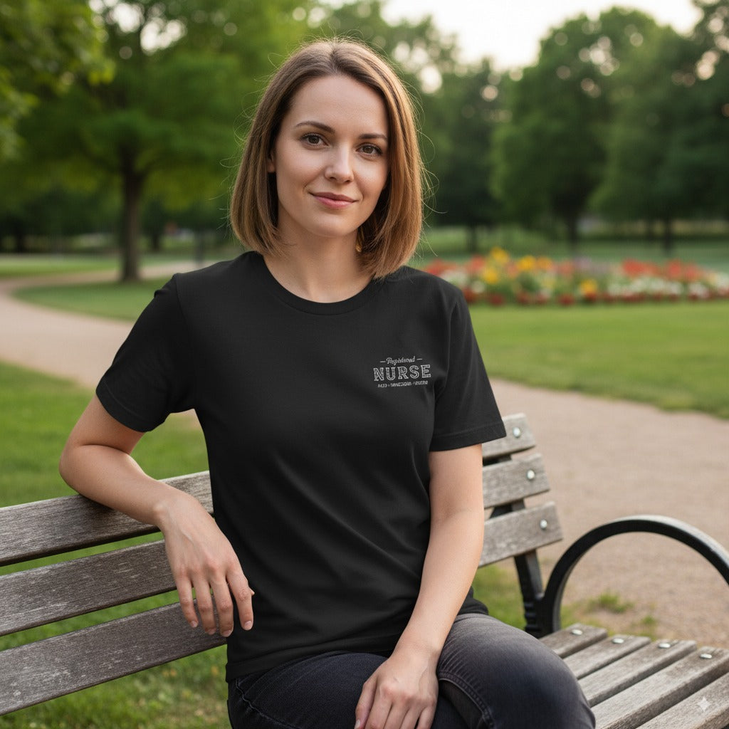 Nurse Faith Compassion Healing Unisex Tee