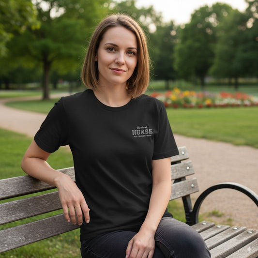 Nurse Faith Compassion Healing Unisex Tee