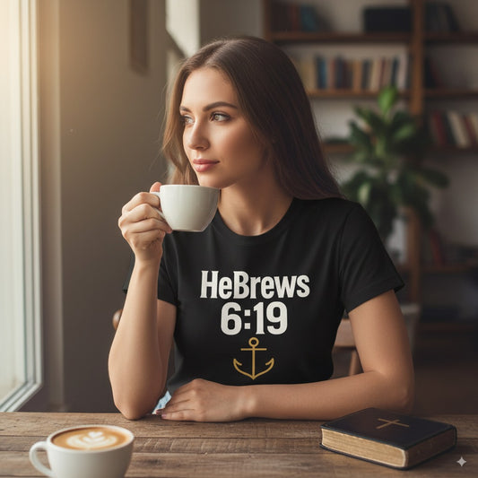 HeBrews 6:19 Coffee Lovers T-Shirt
